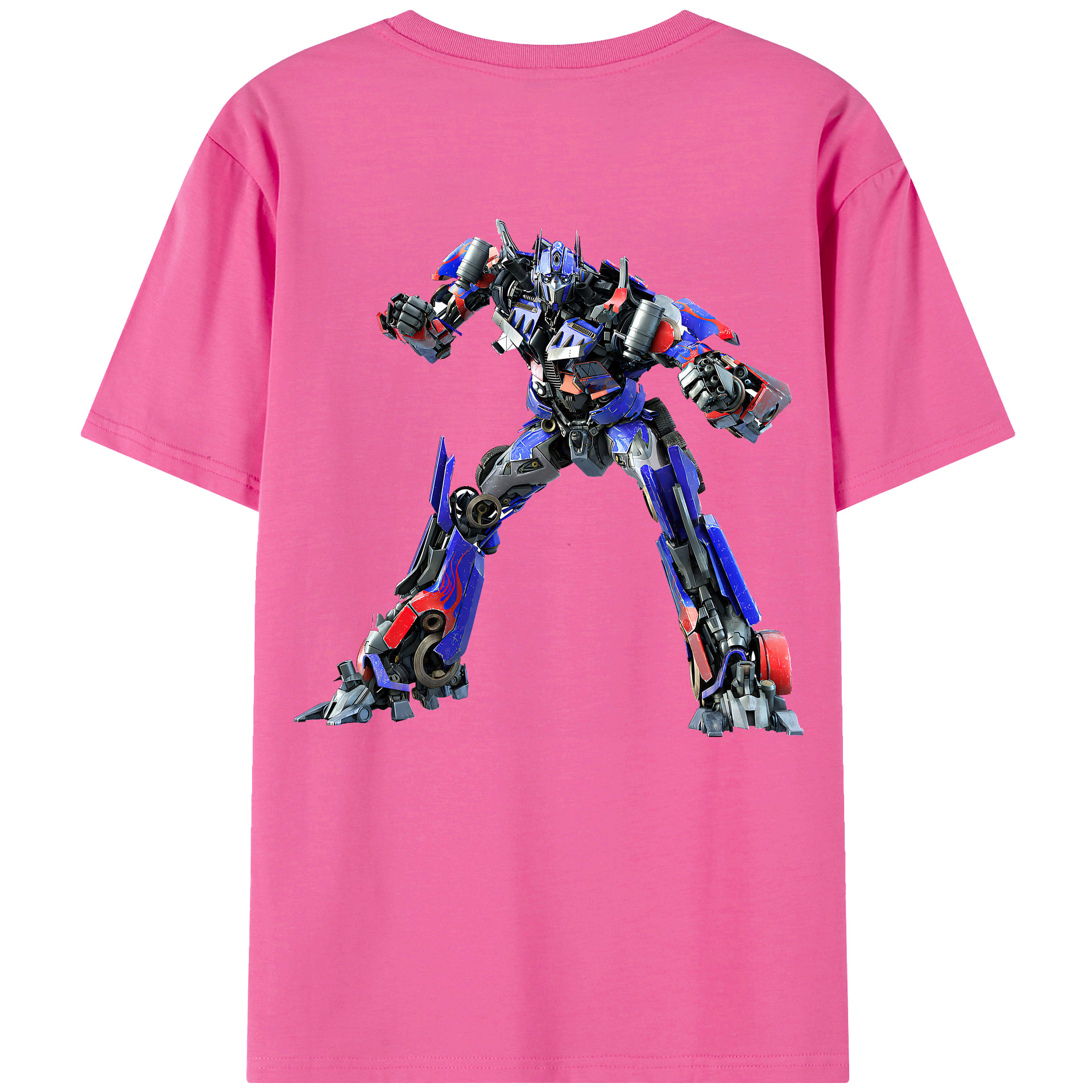 （画像用） Transformers トランスフォーマー レディース半袖Tシャツ(バックプリント)